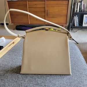 Elegant Cream Handbag